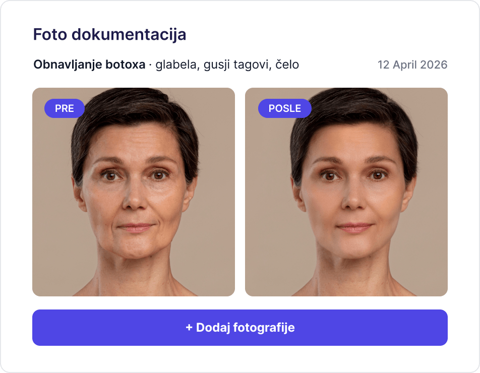 Prikaz foto dokumentacije u Sveski