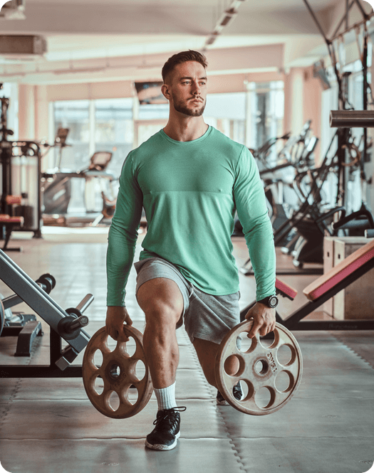 Trening u modernom fitness studiju
